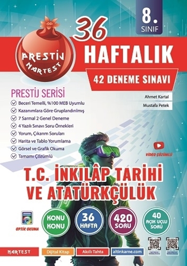 Resim 8. Sınıf Haftalık T.c. İnkılâp Tarihi Ve Atatürkçülük Denemeleri